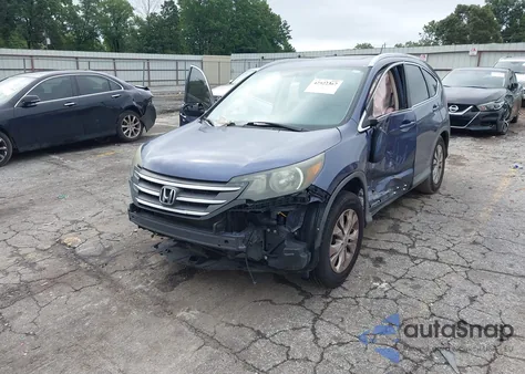 2012 Honda Cr-V Ex-L из США, поврежденный, VIN JHLRM3H72CC008525